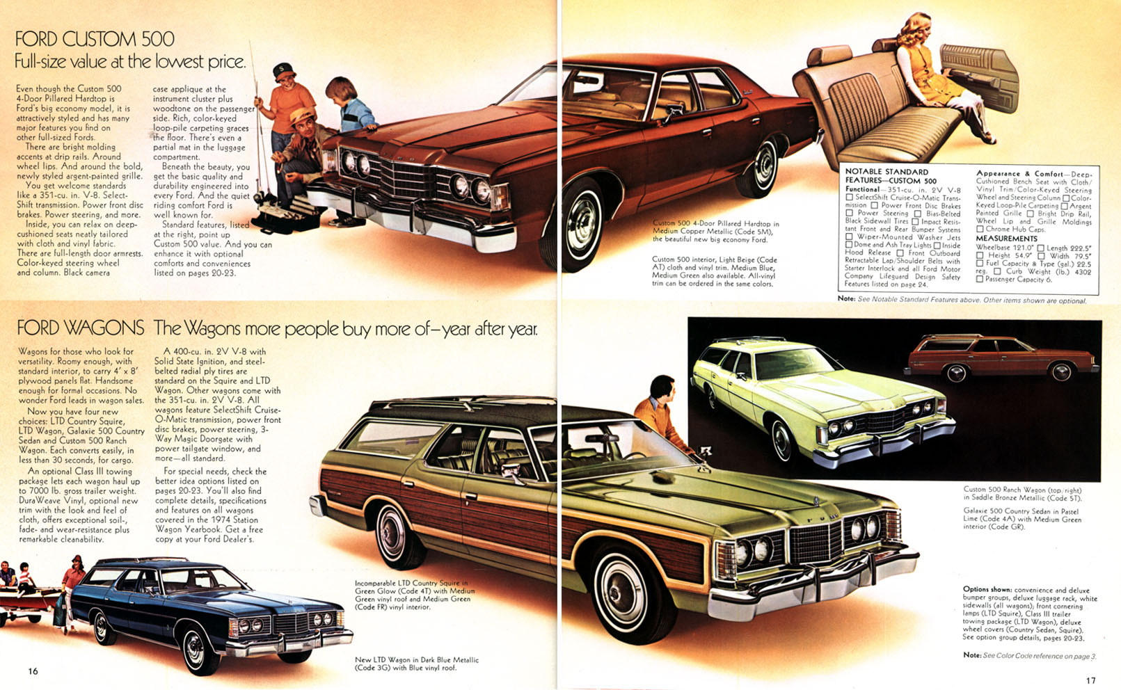 1974 Ford Full-Size Brochure Page 6